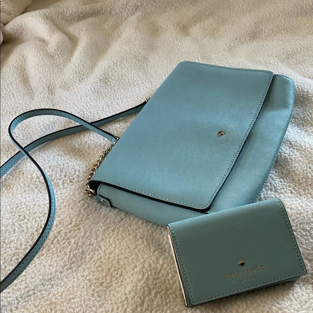 Kate Spade Crossbody with matching Card Wallet